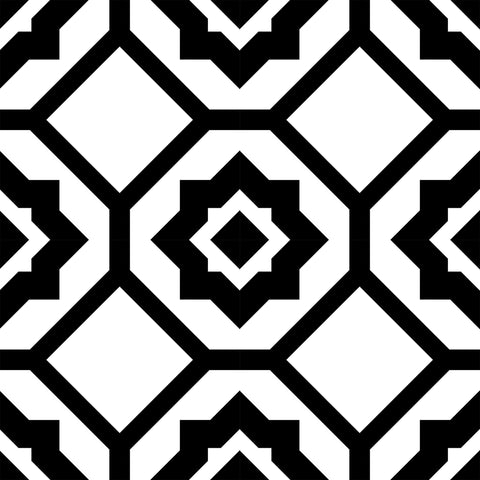 Retro Neuve Radiant Frame 8x8 Porcelain Tile