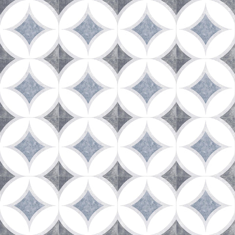 Retro Neuve Ocean Star 8x8 Porcelain Tile