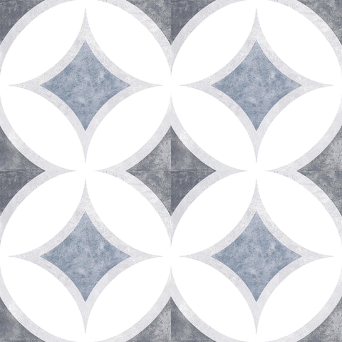 Retro Neuve Ocean Star 8x8 Porcelain Tile