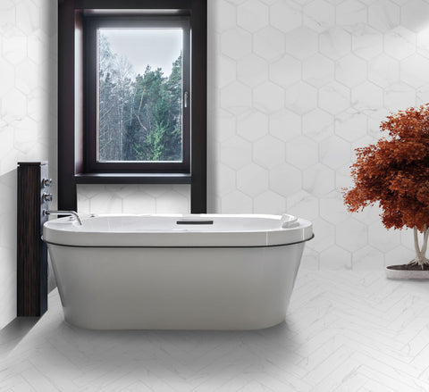 Bismarck Palmer Oley Finesse 3x17 Porcelain Subway Tile