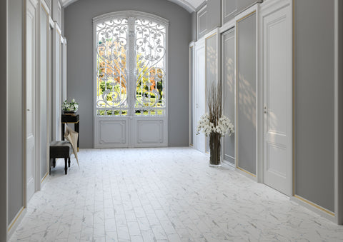 Bismarck Palmer Aloe Cream 3x17 Porcelain Subway Tile