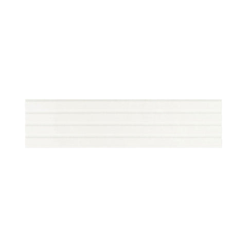 Estria Alba Relief 3X12 Matte