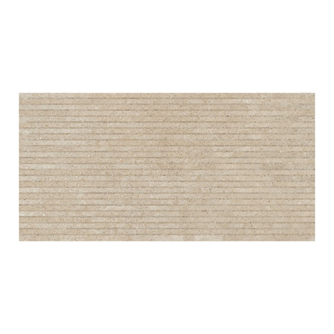 NATURALE + SABBIA RIGATO