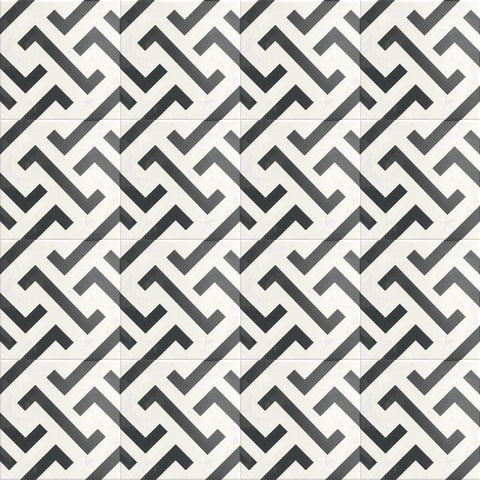 Florencial Torciano Maze 8x8 Porcelain Tile
