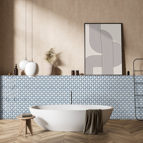 Foliaga Borage 2x2 Recycled Glass Mosaic