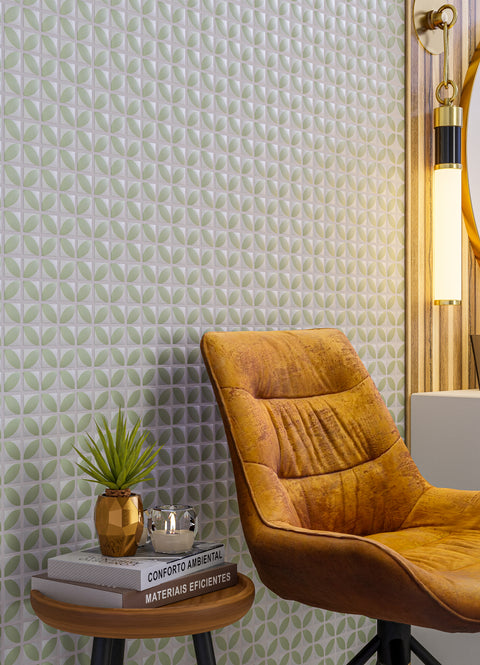 Foliaga Bellue 2x2 Recycled Glass Mosaic