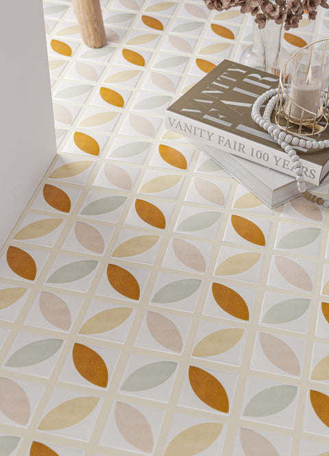 Foliaga Blanka 2x2 Recycled Glass Mosaic