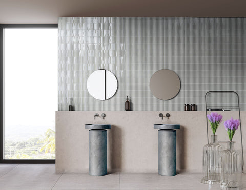 Finestra Carbon 8x8 Ceramic Tile