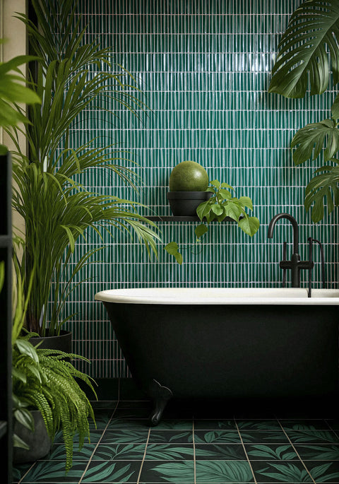 Finestra Turquesa 8x8 Ceramic Tile