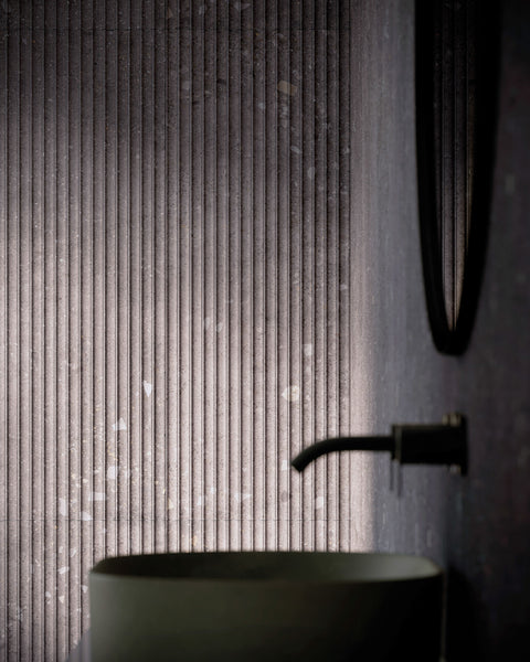 Gea Siva Listra 18x48 Matte Wall Deco