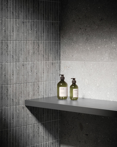 Gea Siva 1x6 Stripe Mosaic Natural