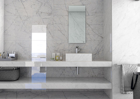 Granda II Atlantis White 24x48 Porcelain Tile