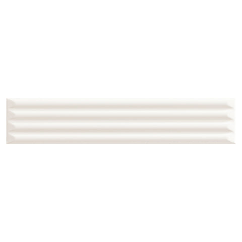 Noelle Windall 2x10 Fluted 3D Glossy Ceramic Tile