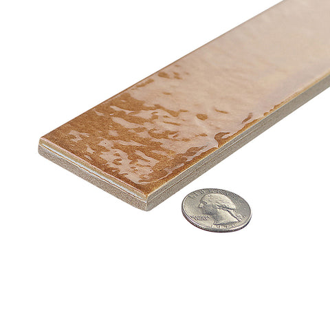 Posh Aged Brass 2x12 Glossy