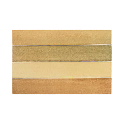 Posh Aged Brass 2x12 Glossy