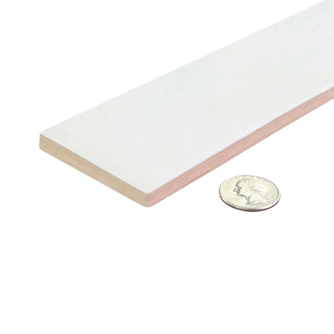 Sabbia Silica White 2.5x8 Matte