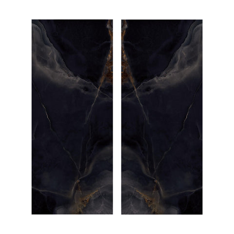 Smooth Operator Black Onyx 48x110 Porcelain Slab