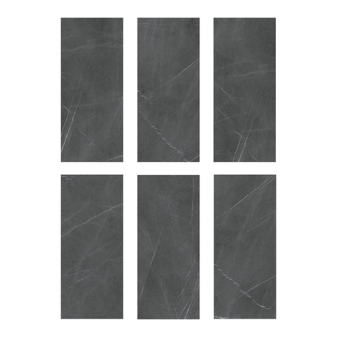 Smooth Operator Oscuro Polished 48x110 Porcelain Slab