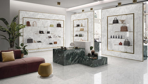 Smooth Operator Thassos 48x110 Porcelain Slab