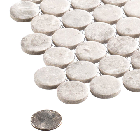 Belworth Kalum Penny Round Mosaic