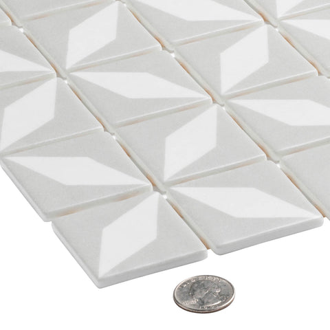 Fauna Finnia 2x2 Recycled Glass Mosaic