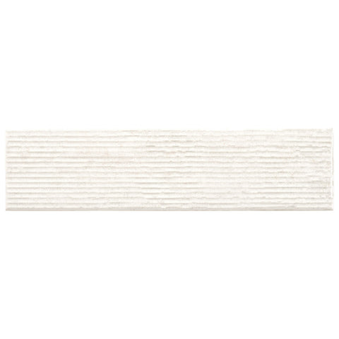 Groove Rhythm Ice 3x12 Porcelain Subway Tile
