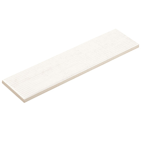 Groove Rhythm Ice 3x12 Porcelain Subway Tile