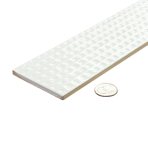Wafer Buttercream 3x12 Glossy Tile