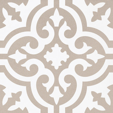 Amalfi Coast Organza Antique 8x8 Porcelain Tile