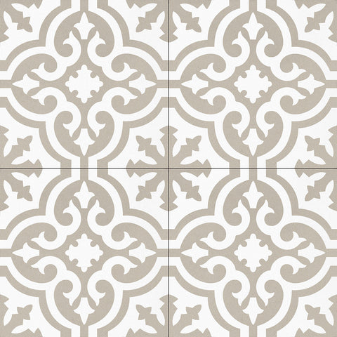 Amalfi Coast Organza Antique 8x8 Porcelain Tile