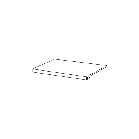 Tre Moda Crema Stair Tread w/ Nosing - - Glazzio Surfaces - glazziosurfaces.com