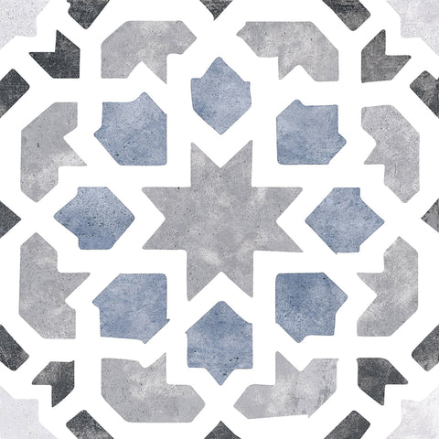 Retro Neuve Love Burst 8x8 Porcelain Tile