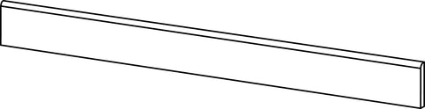 Tre Moda Crema 3x24 Bullnose - - Glazzio Surfaces - glazziosurfaces.com