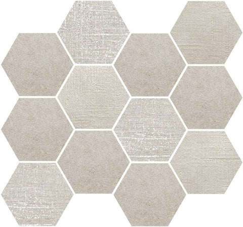 Chi-Town Twenty-Three Hex Mosiac - - Glazzio Surfaces - glazziosurfaces.com