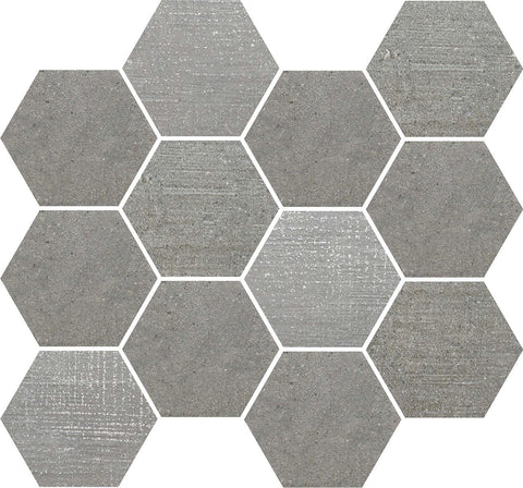 Chi-Town Capone Hex Mosaic - - Glazzio Surfaces - glazziosurfaces.com