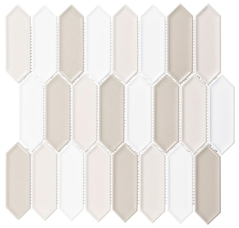 Decko Mid Century 2x5 Picket Mosaic