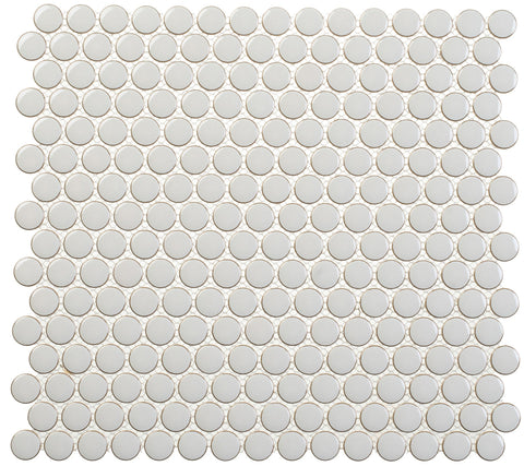 Effortless Xen Breeze 3/4" Penny Round Mosaic