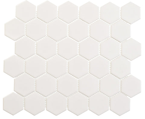 Freedom Avenue Pillar Shine 2" Hexagon Glossy Mosaic