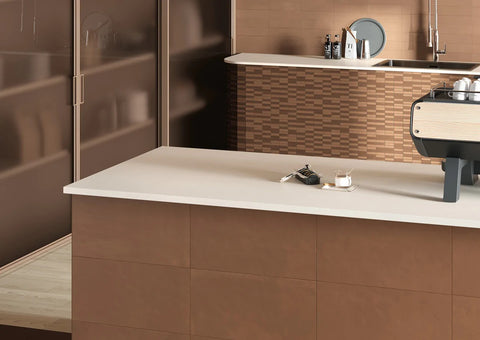 Deposit Copper Mosaic - - Glazzio Surfaces - glazziosurfaces.com