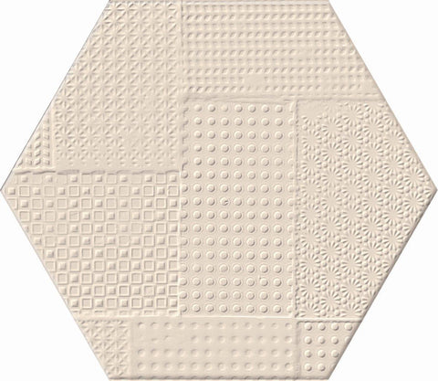 Skin Ibex 8x7 Hex Tex Porcelain Tile - - Glazzio Surfaces - glazziosurfaces.com