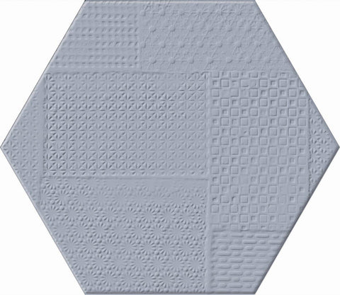 Skin Sunda 8x7 Hex Tex Porcelain Tile - - Glazzio Surfaces - glazziosurfaces.com