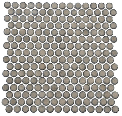 Greenwich Downtown Fervor 3/4" Penny Round Mosaic