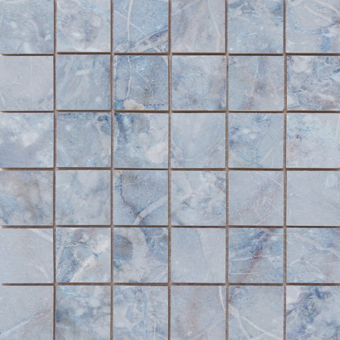 Granda II Atlantis Blue 2x2 Porcelain Mosaic