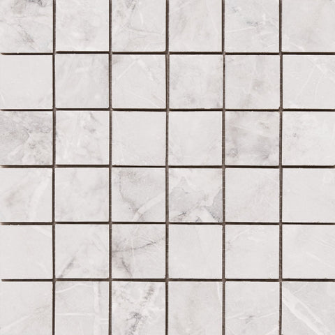 Granda II Atlantis White 2x2 Porcelain Mosaic