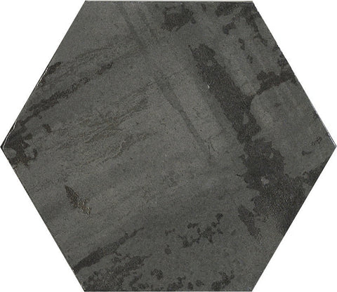 Princeton Glaze Nero Night 5x6 Porcelain Hex