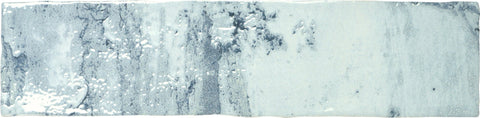 Rain Drops Teal Sky 3x12 Ceramic Tile