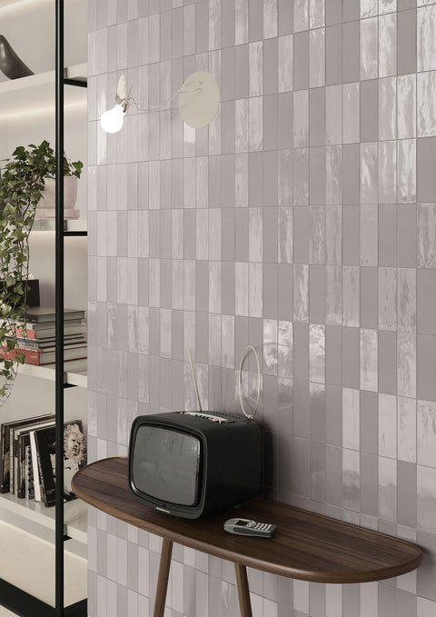 Skin Basilisk 2x6 Brick Gloss - - Glazzio Surfaces - glazziosurfaces.com