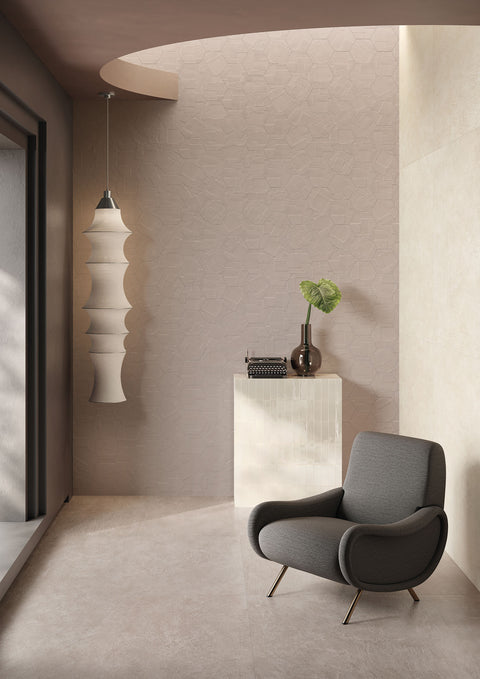 Skin Enchi 8x7 Hex Tex Porcelain Tile - - Glazzio Surfaces - glazziosurfaces.com