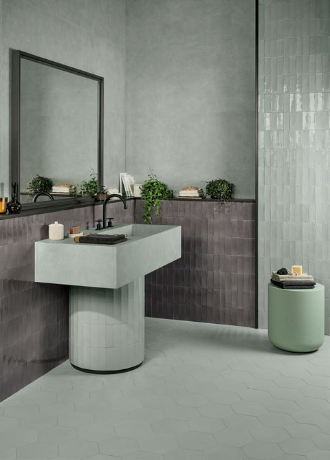 Skin Anole 2x6 Brick Matte - - Glazzio Surfaces - glazziosurfaces.com