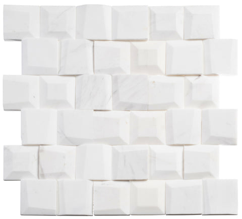 Tilton Avory Column 3D Marble Mosaic